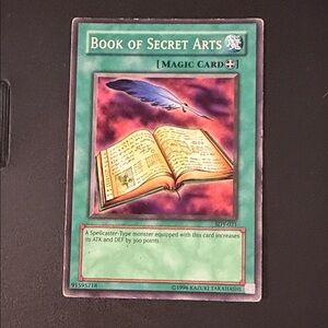 Yu-Gi-Oh! Book of Secret Arts Trading Card - Green